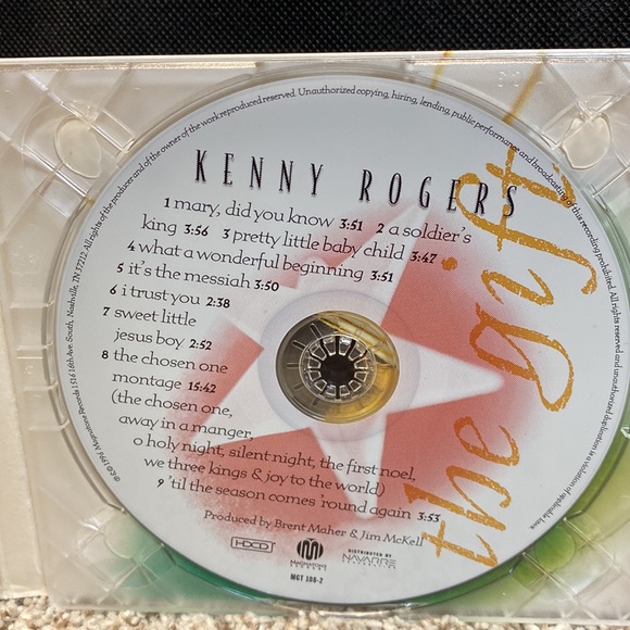CD Kenny Rogers “The Gift” 2002 used - Picture 7 of 9